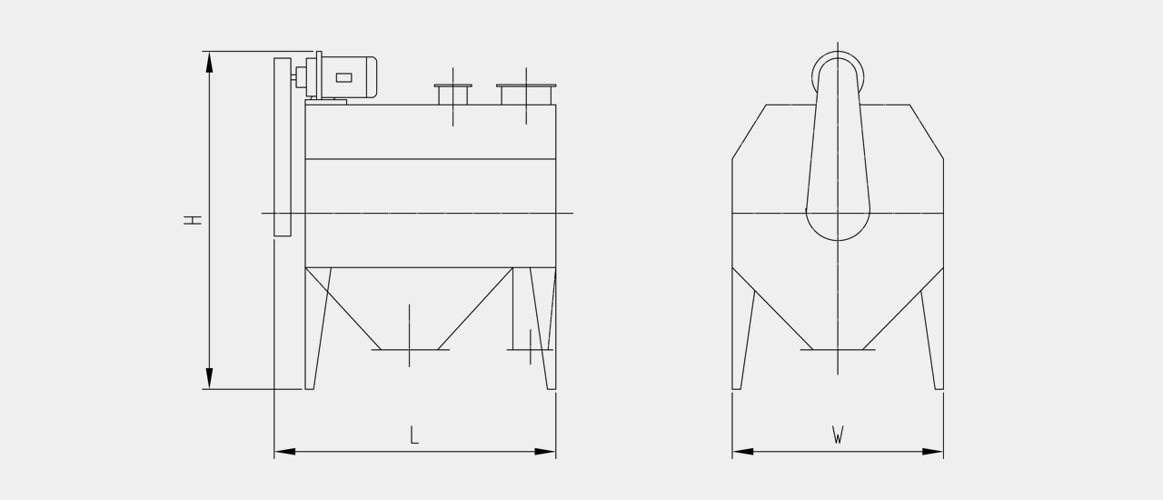 drum precleaner drawing